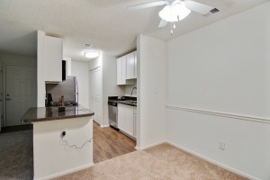 Three bedroom apartments for rent in Stone Mountain, GA - Apartment Dining Room and View to Kitchen       