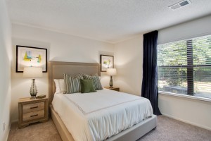  Two bedroom apartments for rent Stone Mountain, GA - Model Bedroom with Large Window      